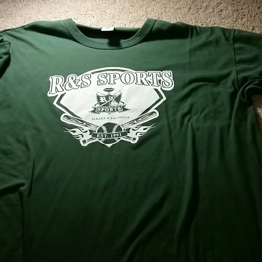 Green R&S Sports shirt
